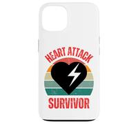 Corazón sobreviviente orgulloso papá Mon Resiliencia cita divertida Carcasa para iPhone 13