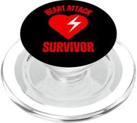 Corazón sobreviviente orgulloso papá Mon Resiliencia cita divertida PopSockets PopGrip para MagSafe
