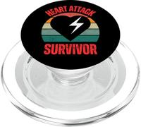 Corazón sobreviviente orgulloso papá Mon Resiliencia cita divertida PopSockets PopGrip para MagSafe