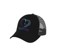 Corazón Soy Un Superviviente Concienciación sobre La Prevención del Suicidio Unisex Sombrero Cómoda Gorra De Béisbol Ajustable Gorra Trucker para Senderismo Running Aire Libre