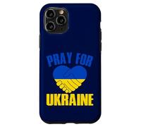 Corazón Ucrania Stand Con Ucrania Carcasa para iPhone 11 Pro