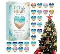 Corazones De Acrílico Acrílico 2D Recuerdo Amor Marino