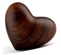 Corazones de madera de oliva de la tierra santa, corazones de madera para manualidades, regalos de tierras santas fáciles de limpiar, regalos de aliento para mujeres, niños
