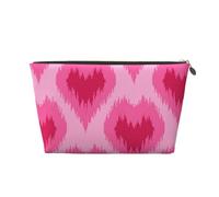 Corazones Dibujados A Mano De Estilo Étnico, Bolsa de Maquillaje Bolsa de cosméticos Bolsa de artículos de tocador de Viaje portátil Bolsa de artículos de tocador