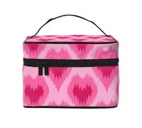 Corazones Dibujados A Mano De Estilo Étnico, Bolsa de Maquillaje Bolsa de cosméticos Bolsa de Aseo de Viaje portátil Estuche para lápices