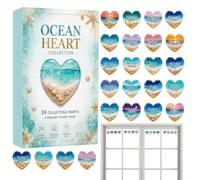 Corazones Motivacionales Tema Marino 2D Manualidades De Amor En Acrílico