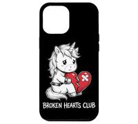 Corazones Rotos Club Unicornio Lindo Corazón Rompe Carcasa para iPhone 12 Pro MAX