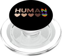 Corazones Todo Incluido para BLM Justicia Racial e Igualdad Humana PopSockets PopGrip para MagSafe