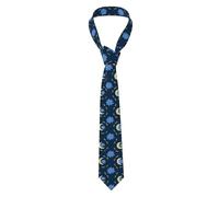 Corbata De Boda Trigo Flor De Luna Hombre Corbata Clásico Corbatas Divertida Corbatas De Fiesta Para Graduación Oficina Accesorio Traje