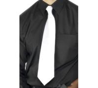 Corbata De Disfraz Elegante Para Hombre De Los Años 20, Nueva, Blanca