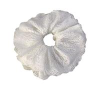 Corbata De Encaje Elaborada Para Mujer Anillos Encantadores Coleteros Encaje Multicapa Corbata Gran Tamaño Postizo Boda