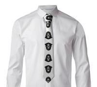 Corbata de Halloween con estampado de conjuración de azúcar, corbata para | Añade un toque divertido y espeluznante a tu look de Halloween, elige nuestras plantillas listas o carga tus imágenes