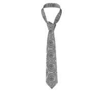 Corbata De Hombre Gif De Ilusión Óptica En Espiral Corbatas Estrechas Originales Corbata De Boda Formal Corbatas Delgadas Para Festivos Business Fiesta