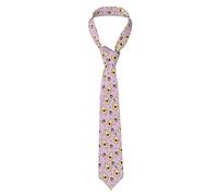 Corbata De Hombre Impreso Corbatas Elegante Mens Tie Para Celebraciones Uniformes Festivos,Lindo Aguacate De Dibujos Animados