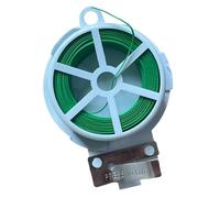 Corbata de jardinería, Corbatas Verdes para jardín - de jardinería con cortaalambres, Cuerda de jardín para trepadores, Ramos y Manualidades de guirnaldas