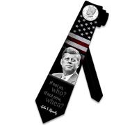 Corbata de negocios Historia del presidente de Estados Corbatas de Hombre | Boda Corbata Flaca Clasico Corbata para Padrinos de boda negocios Hombre