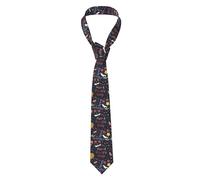 Corbata De Negocios Novedad de moda con estampado de corazón Corbata