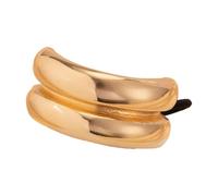 Corbata de pelo de metal, puños para coletas, Corbata para el pelo con cola de caballo de doble, Manguito elástico para el cabello con de moda, diadema de temperamento retro para mujeres y niñas