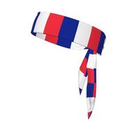 Corbata deportiva para la cabeza WHJSHOP con estampado de bandera de Francia, secado rápido, absorbe la humedad, para mujeres, niñas y hombres, entrenamiento, ligera y transpirable