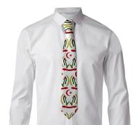 Corbata Flaca Armas del Partido Nacional Democrático Corbata Hombre | Tie Elegante Corbata de negocios para Ropa formal Boda oficina
