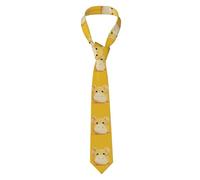 Corbata Footprints De Ratitas Pequeñas Y Redondas Necktie Modernos Corbata Hombre Moda Mens Tie Para Wedding Boda Fiesta