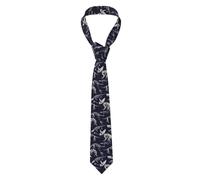 Corbata Fósiles De Dinosaurio Esqueleto Azul Corbatas Moda Corbata De Hombre Boda Corbatas De Hombre Para Unisex Eventos Negocios