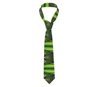 Corbata Impresiones De Césped De Campos De Golf Corbata De Hombre Boda Corbatas Clásica Mens Tie Para Eventos Negocios Casual