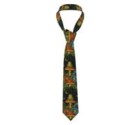 Corbata Linda Ranita Sobre Una Seta En El Bosque Corbatas Modernos Corbatas Delgadas Estándar Necktie Para Fiesta Business Fiestas