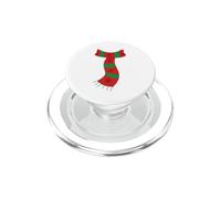 Corbata Negra de Navidad NYE 2024 Dress Up Winter Necktie Xmas PopSockets PopGrip para MagSafe