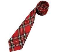 Corbata para el cuello escocesa Royal Stewart para hombre
