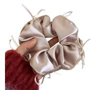 Corbata para el pelo, mini lazos de satén, coleteros de princesa en tamaño grande