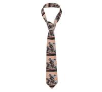 Corbata para hombre WHJSSF Two Happy Koalas estampadas, 57 x 3.1 pulgadas, corbata de poliéster de fácil cuidado para trajes, bodas, fiestas y regalos