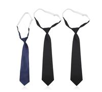 Corbatas De 3 Piezas, Corbatas De Mujer, Corbatas Ajustables, Corbatas De Uniforme, Decoraciones De Corbatas De Moda Clásica, Accesorios De Vestir