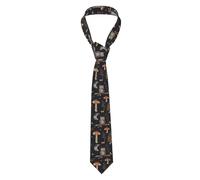 Corbatas De Fiesta Búho Luna Hongo Hombre Corbatas Moda Corbata Estrecha Corbata De Boda Para Negocios Fiesta Graduación