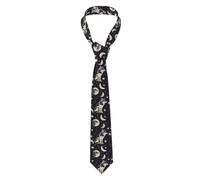 Corbatas De Fiesta Luna Lobos Estrellas Hombre Corbata De Boda Divertida Corbatas Estrecha Corbata Para Oficina Fiesta Eventos Festivos