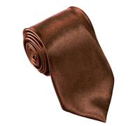 Corbatas de Hombre, 5 cm Mens Tie Classica, Corbata de Color Solido, Accesorios Ropa Hombre para Business Fiesta Oficina-brown