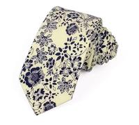 Corbatas De Hombre Corbata Floral for Hombre y Mujer, Corbata Fina de algodón for Boda, Corbatas Casuales for Hombre, Corbatas clásicas for Trajes, Corbatas con Estampado de Flores(LD37136)