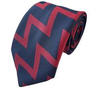 Corbatas para el cuello del Royal Artillery Regiment, Azul marino, rojo, Standard Tie (56 inch)