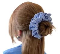 Corbatas para el pelo con diseño de corazón a rayas, de múltiples capas, elásticas, para diferentes edades y ocasiones, para mujeres