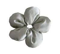 Corbatas para el pelo con diseño de flores, moños, coleteros elásticos para el pelo, grandes coleteros de moda con flores femeninas, adornos para el pelo
