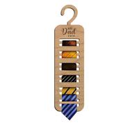 Corbatero | Organizador para corbatas de madera - Cinturón de armario | Para hombre, señores, padres, novios, coleccionistas, casa, dormitorio, armario, cabina, boutique, tienda, oficina, lugar de