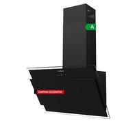 Corbero - campana extractora 60 cm | onega675b | 705.2 m3/h | 66db| 230w | 4 velocidades | control tactil| vidrio templado | 1 filtro aluminio + 1 filtro carbón | blanco 39.5 cm