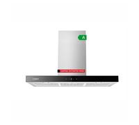 Corberó - campana extractora horizontal 90cm | nanga975xb | 756 m3/h| 68db | 233w | 4 velocidades | tactil | luz led | acero inoxidable | 3 filtros de aluminio + 1 filtro carbón | negro