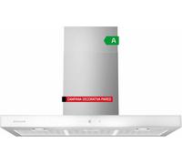 Corberó - campana extractora horizontal 90cm | nanga975xw | 756 m3/h| 68db | 233w | 4 velocidades | táctil | luz led | acero inoxidable | 3 filtros de aluminio + 1 filtro carbón | blanco