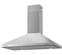Corberó - campana extractora pirámide 90 cm | kuramathi960x| 621,71 m3/h | 69db | 168w | 3 velocidades | control con pulsador | luz led | 3 filtros de aluminio + filtro carbon | inox 55.5 cm
