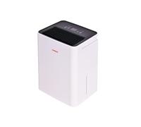 Corberó - Deshumidificador | CDG12 | Capacidad 12 L/Día | Depósito 3,2 L | Drenaje Continuo | Apagado Automático | Refrigerante Ecológico R290 | Silencioso | Color Blanco