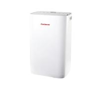 Corberó - Deshumidificador | CDWG25 | Capacidad 25 L/Día | Depósito 4,5 L | Wifi | 190 m3/h | Ionizador | Prefiltro Antibacteriano | Drenaje Continuo | Apagado Automático | Color Blanco