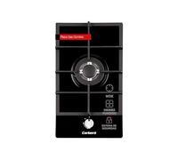 Corberó - Encimera de Gas Domino | CPCGY111DNCI | 3,3 kW | Zona Wok | Autoencendido Mandos | Diseño Compacto 32x52x11 cm | Kit de conversión a Gas Natural | Gas Butano | Negro