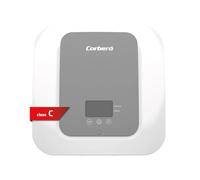 Corberó - Termo Eléctrico Compacto Digital | CTWBDIG15 | 15L | Instalación Vertical | Termómetro Exterior | Termostato Regulable | Protección Anticorrosión | Eficiencia Energética C