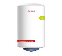 Corberó - Termo Eléctrico CTMBA50 | 50L | Instalación Vertical | Resistencia Blindada | Termostato Regulable | Protección Anticorrosión